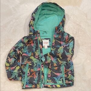Cat & Jack Multicolor Dinosaur Hooded Jacket